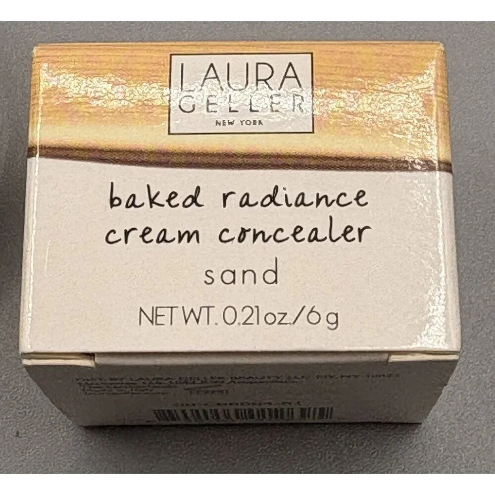 Laura Geller Baked Radiance Hydrating Reducing Dark Circles Cream Concealer-Sand